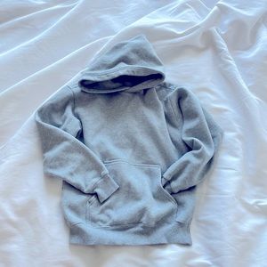 TNA Grey Hoodie - lightly work.